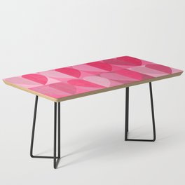 Shades of Love Pink Hearts Coffee Table