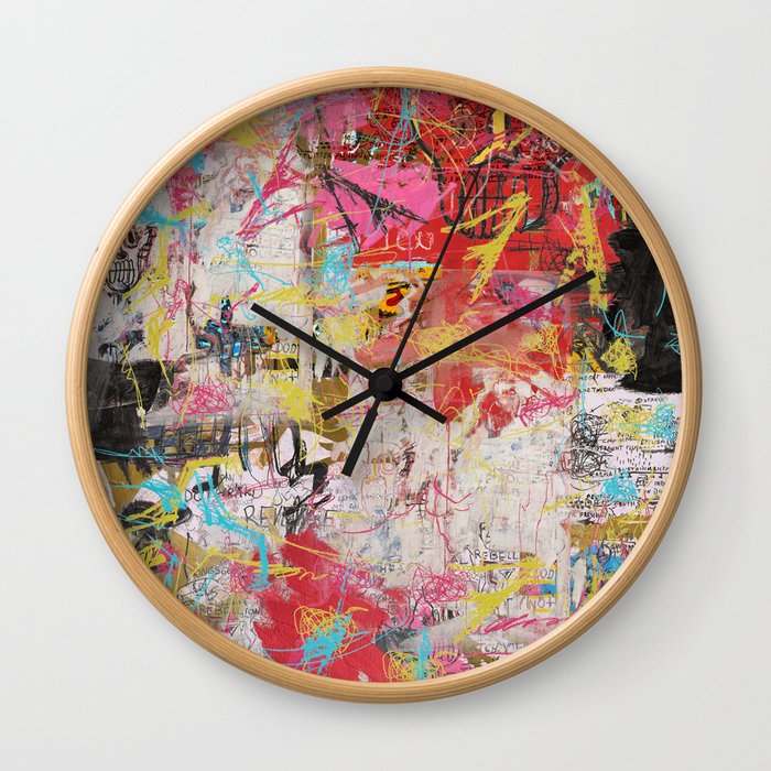 The Radiant Child Wall Clock