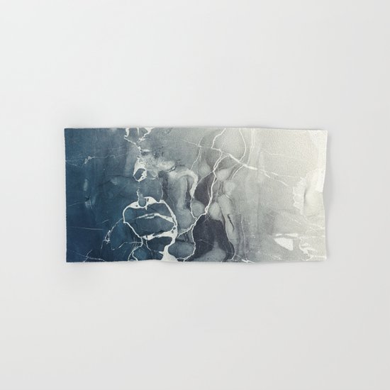 Ultramarine Marble Hand & Bath Towel