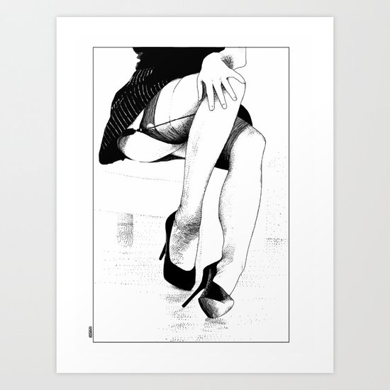 asc 221 - La fausse candeur Art Print