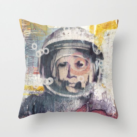 Business as Usual Throw Pillow