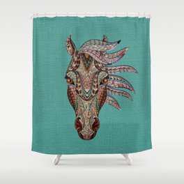 Southwest Horse Shower Curtain