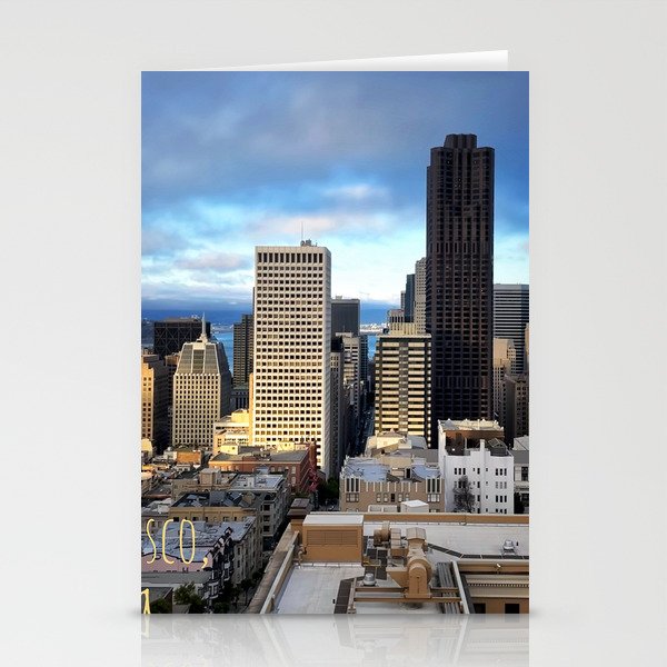 San Francisco, California  Stationery Cards