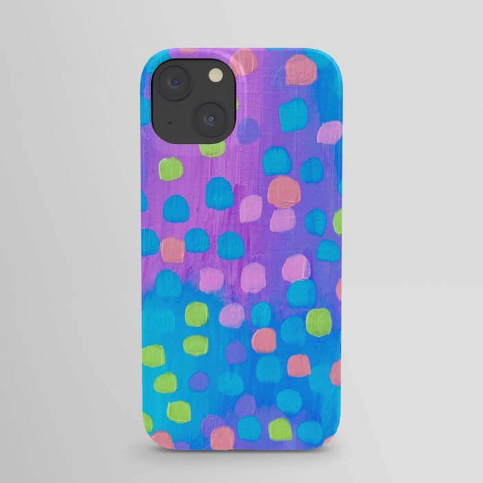 Rainbow Confetti iPhone Case
