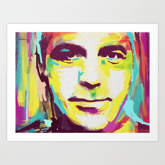 george clooney Art Print