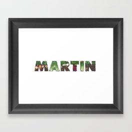 Vegan Martin Framed Art Print