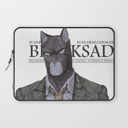 Polygonal Cat - Blacksad Laptop Sleeve