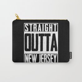 Straight Outta New Jersey US Patriot Fan Carry-All Pouch