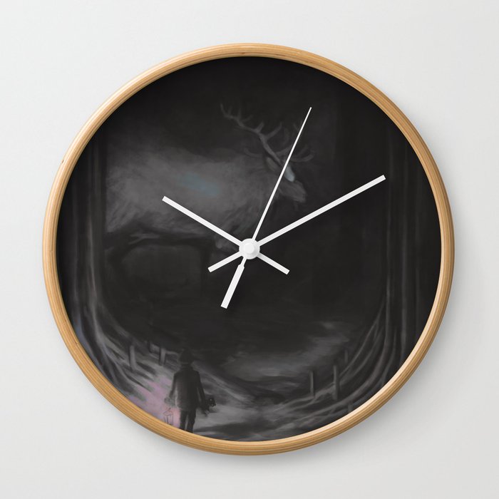 Deep In The Woods Wall Clock