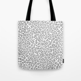 Leopard Dream Grey Tote Bag