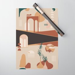 Abstract Desert Wrapping Paper