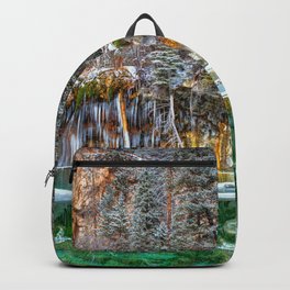 A Serene Chill Hanging Lake Winter Backpack | Greenwater, Waterfall, Rockymountains, Highcountry, Forest, Photo, Hanginglake, Nationalforest, Pano, Glenwoodsprings 