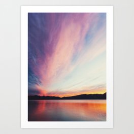 big sky Art Print