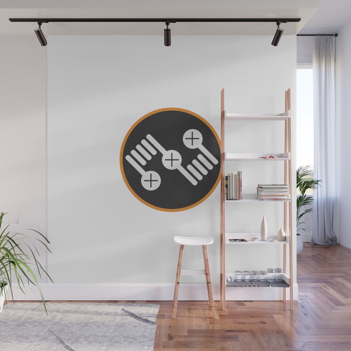 Vape coil icon Wall Mural