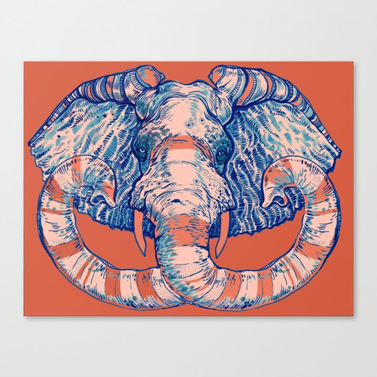 Elephant Canvas Print
