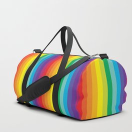 Rainbow Stripes Duffle Bag