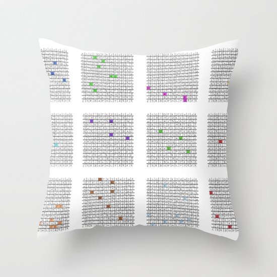 The -endless- Calendar for Germany Throw Pillow