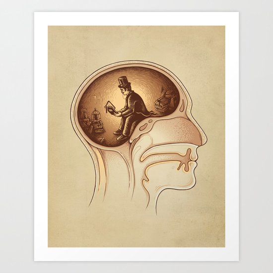 Mind Reader Art Print