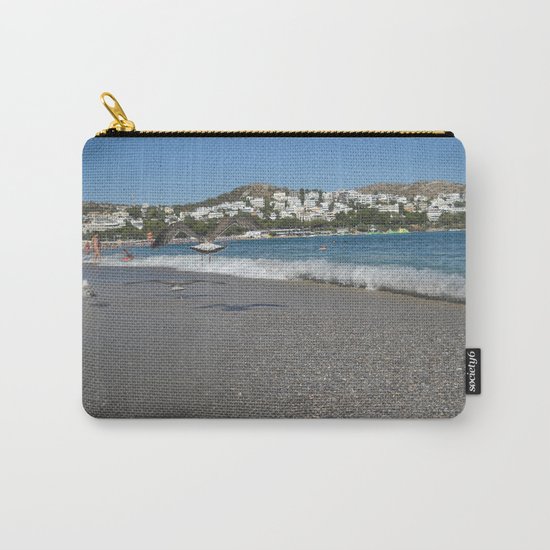 Seagull Beach Greece Carry-All Pouch