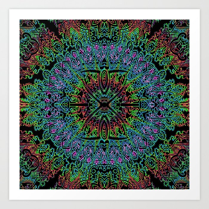 Boho Vibe Festival Psychedelic Hippie Bohemian Yoga Mantra Meditation Art Print By Inspiredimages Society6 The outfit i'm wearing in these pictures is from spell & the those popsicles look so good, boho vibes and summer vibes. boho vibe festival psychedelic hippie bohemian yoga mantra meditation art print by inspiredimages