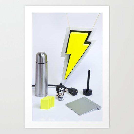 We love design - Hard Art Print