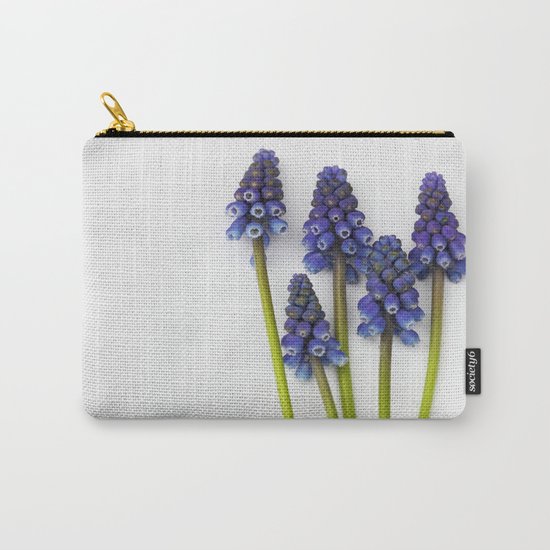 Muscari - Blue Grape - JUSTART © Carry-All Pouch