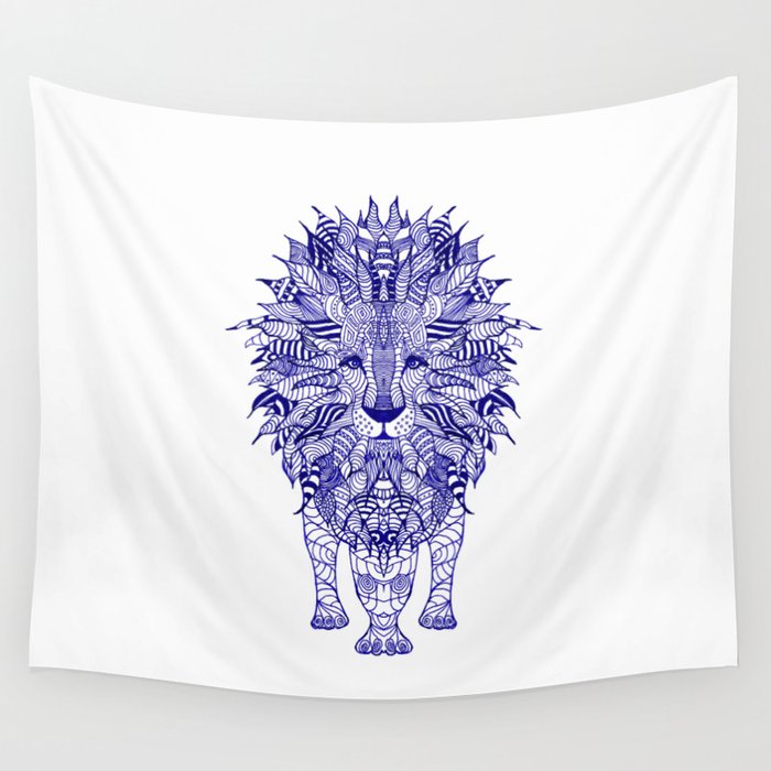 LIon Wall Tapestry