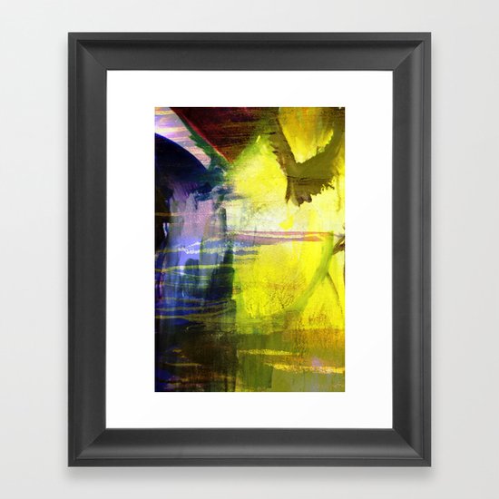 Melted In Framed Art Print