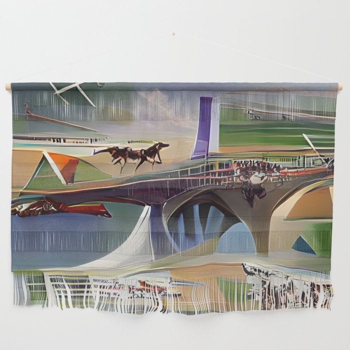 A day at the races Wall Hanging