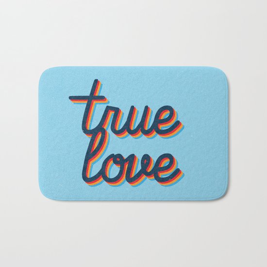 True Love Bath Mat