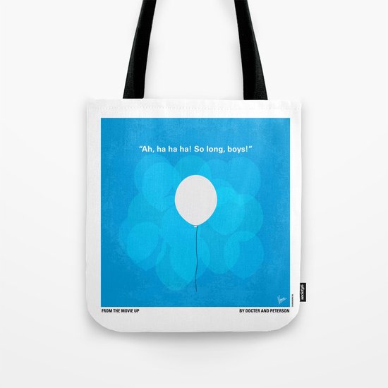 No134 My UP minimal movie poster Tote Bag
