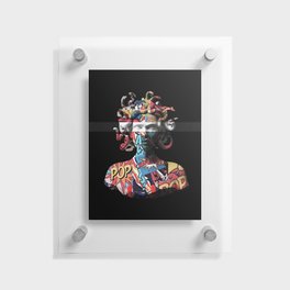 Medusa pop art Floating Acrylic Print