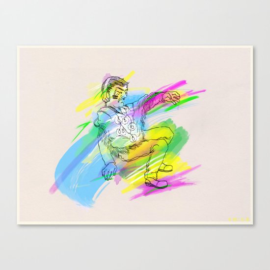 "Inspector Norse" by Virginia McCarthy & Cap Blackard Canvas Print