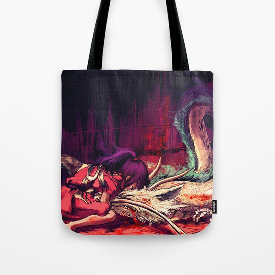 Bleed Tote Bag