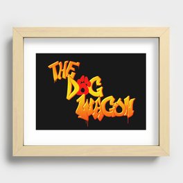 The Dog Wagon Logo Recessed Framed Print