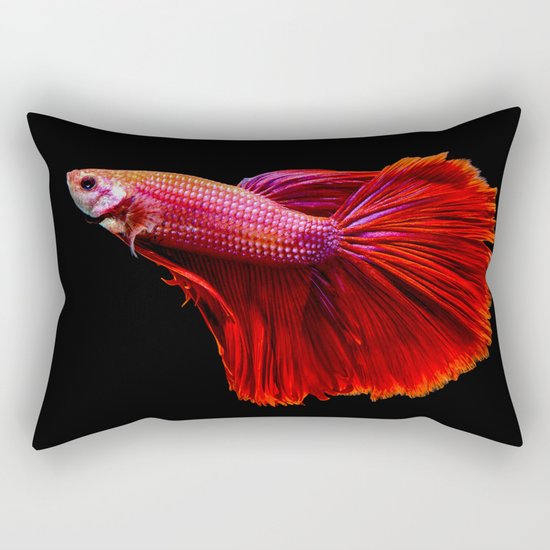 Siamese fighting fish Rectangular Pillow