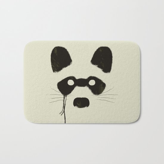 Raccoon {Light} Bath Mat