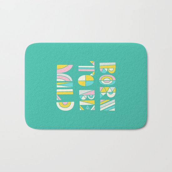Born to be mild Bath Mat