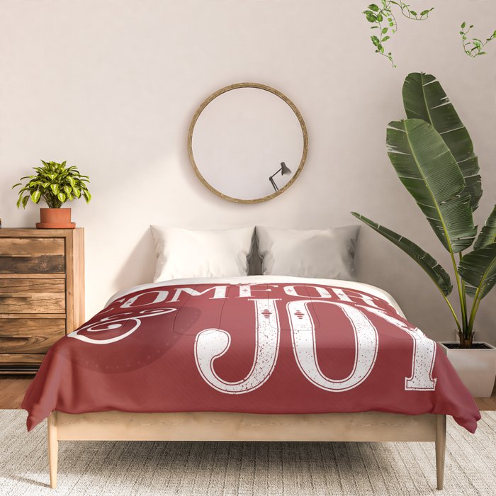 Tidings Of Comfort Joy Comforter By Dorothy Leigh Society6