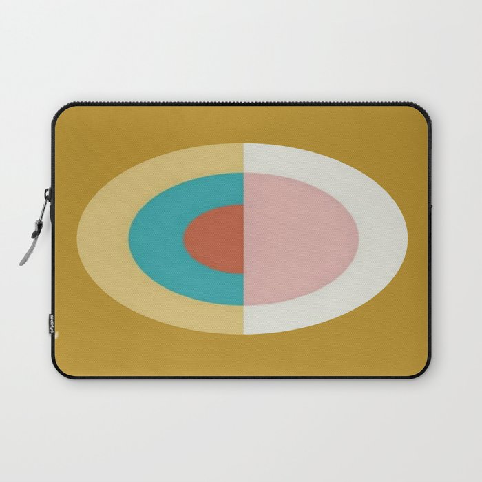 Hilma Af Klint The Swan,No.17, yellow background Laptop Sleeve