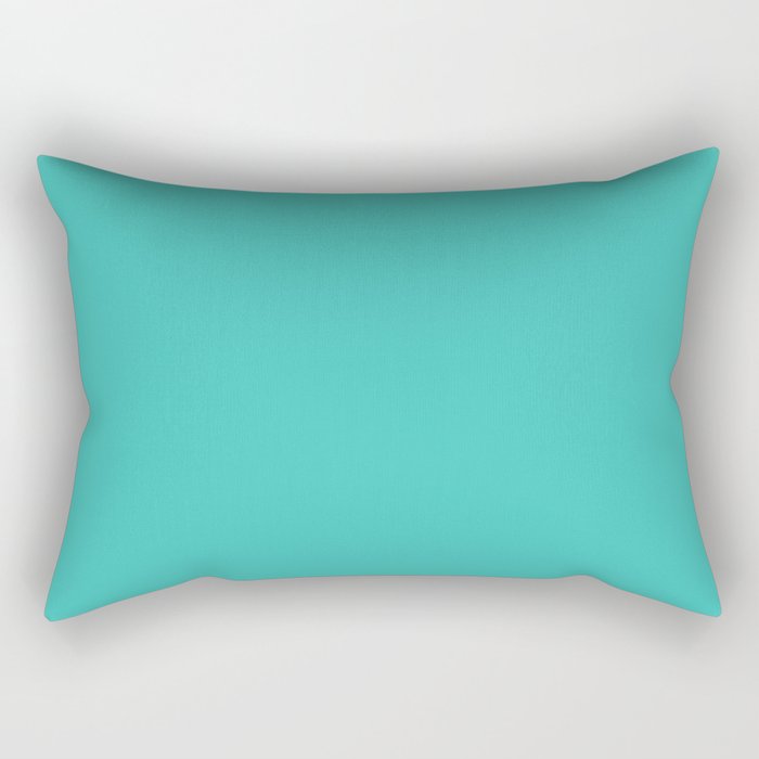 Tint of Turquoise Rectangular Pillow