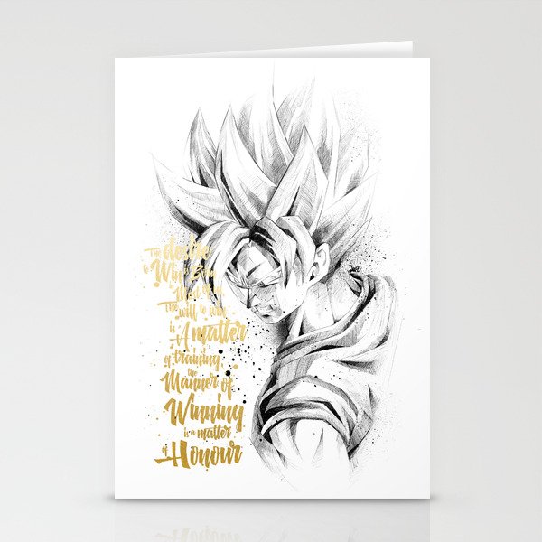 Dragonball Z - Honor Stationery Cards