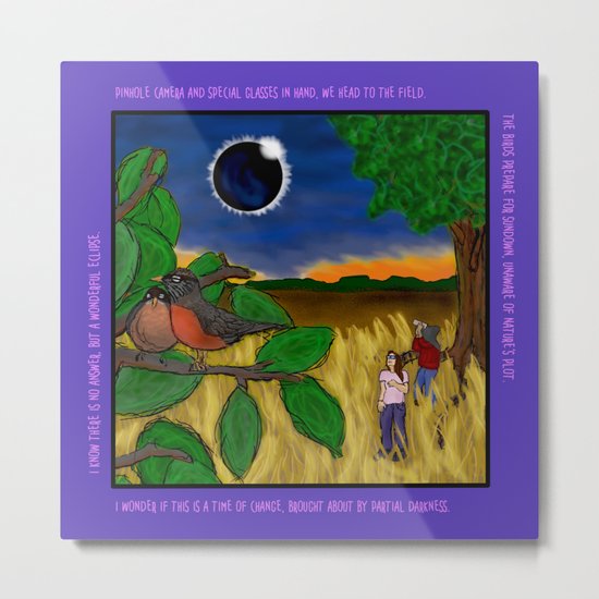 Solar Eclipse Dream Metal Print