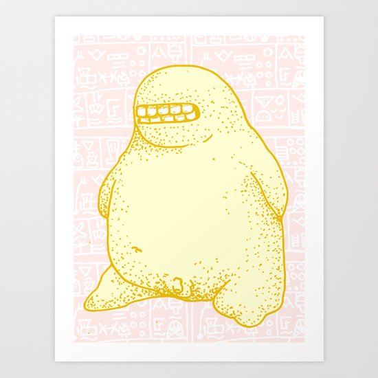 Golden Boy Art Print