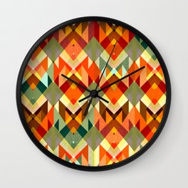 Abstract geometry Wall Clock