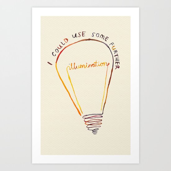 Lizzie Bennet #1 Art Print