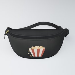 Funny and Cute Cartoon Popcorn Fanny Pack