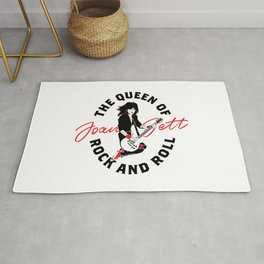 Joan Jett, The Queen of Rock and Roll Rug
