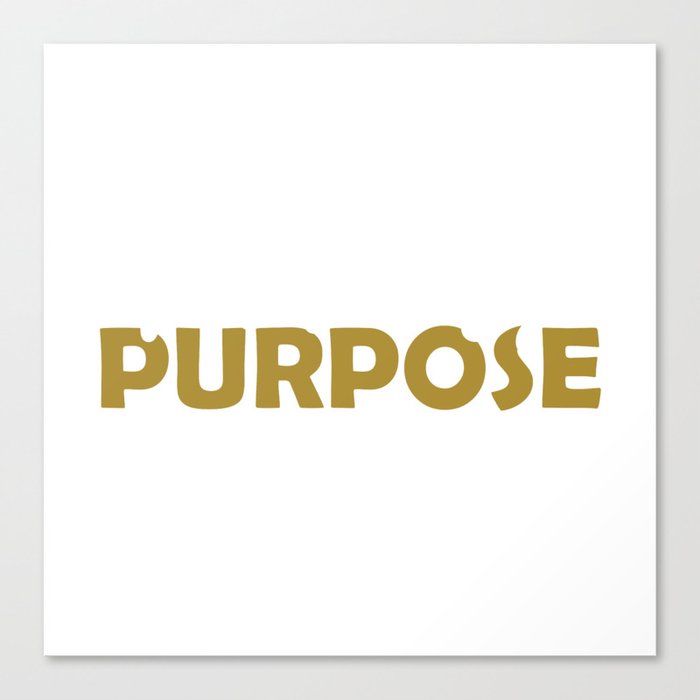 Powered By Purpose Canvas Print