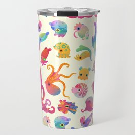 Cephalopod - pastel Travel Mug